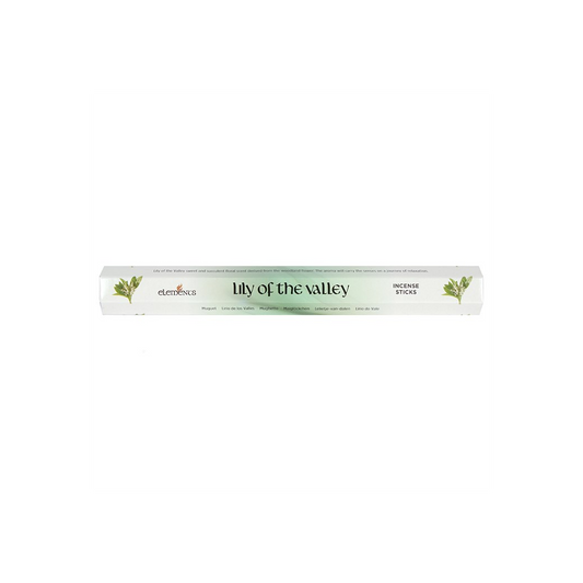 Set of 6 Packets of Elements Lily of the Valley Incense Sticks
