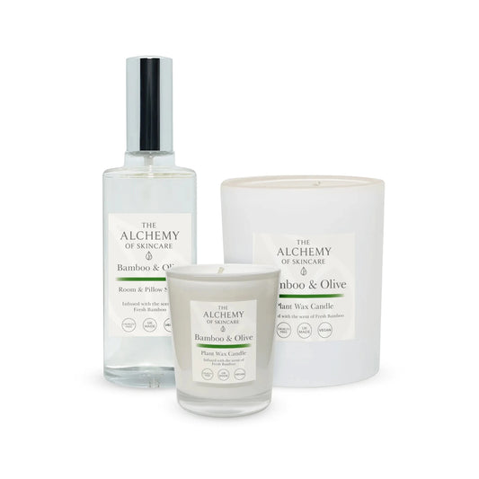 Bamboo & Olive Room Fragrance Collection #skincare#