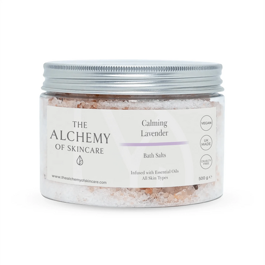 Calming Detox Bath Salts with Lavender #skincare#