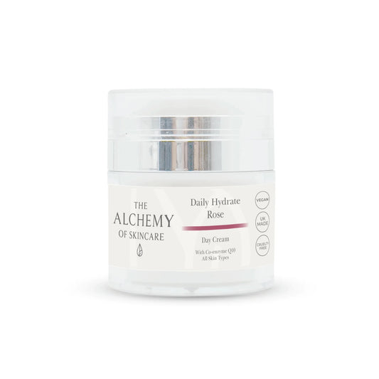 Daily Hydrate Organic Day Cream with Rose & Co - Enzyme Q10 #skincare#