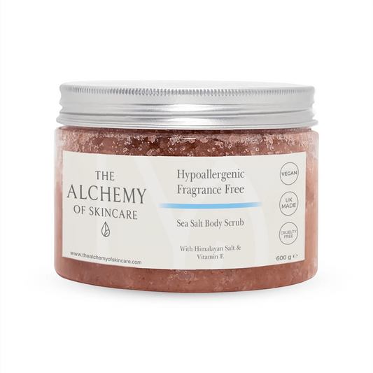 Hypoallergenic Himalayan & Sea Salt Body Scrub #skincare#