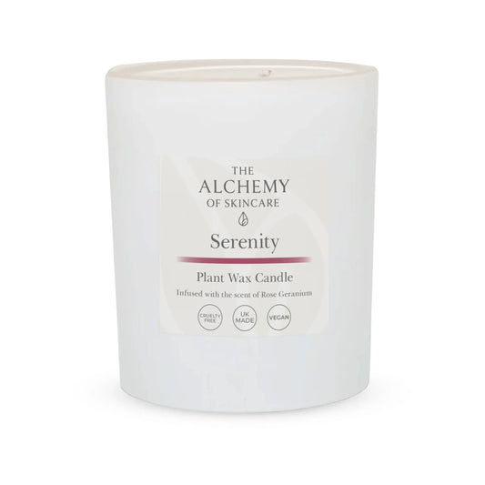 Serenity Rose Geranium Room Candle #skincare#