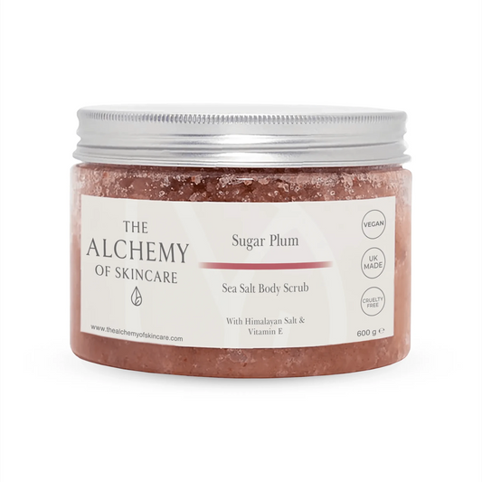 Sugar Plum Sea Salt Body Polish / Body Scrub #skincare#