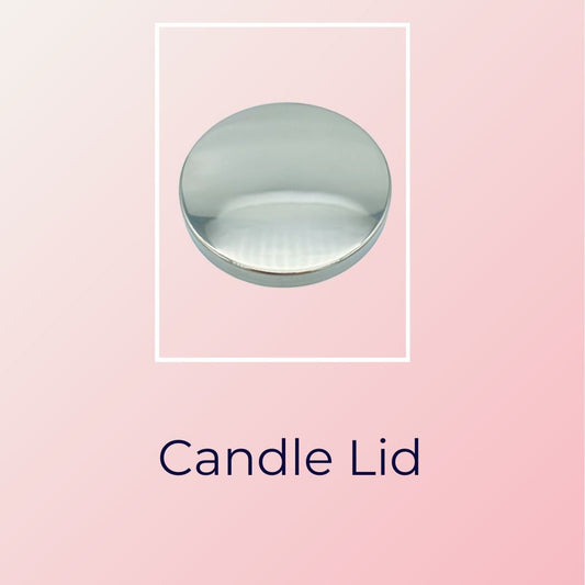 Chrome Candle Lid - Upgrade your candle for that luxury look #skincare#