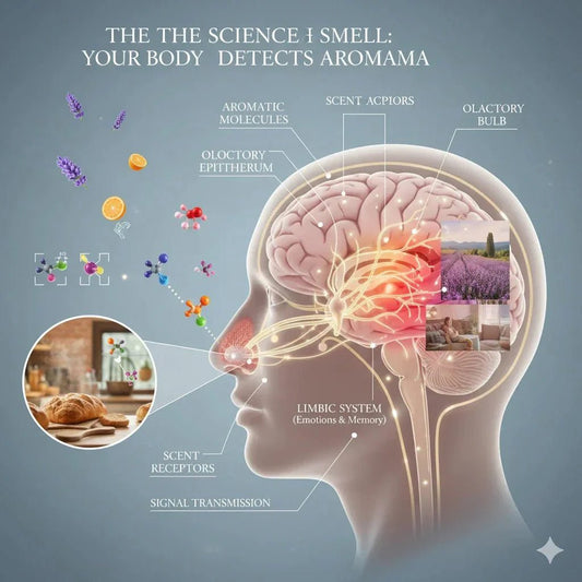 Discover why you stop smelling your essential oils. Alchemy Of Skincare