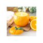 Orange Shaped Candle Jar