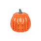Orange Leaf Cut Out Pumpkin Oil Burner and Wax Warmer