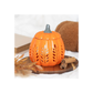 Orange Leaf Cut Out Pumpkin Oil Burner and Wax Warmer