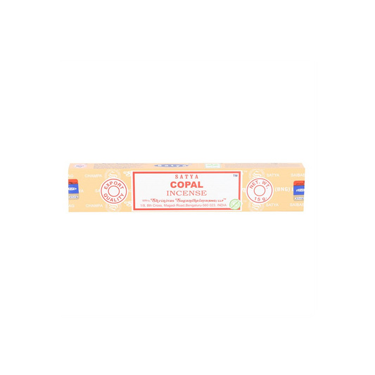 Set of 12 Copal Incense Sticks by Satya (12/50)