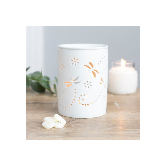 Cut Out Dragonfly Oil Burner
