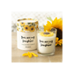 You Are My Sunshine Candle with 3D Sunflower