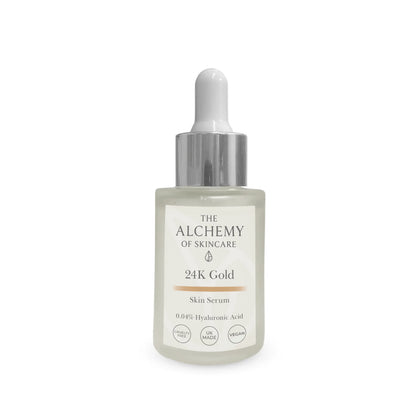 24K Gold & Hyaluronic Acid Facial Skin Serum #skincare#