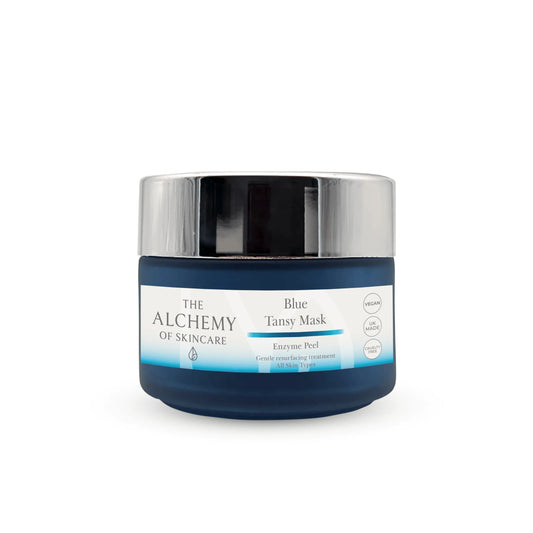 Blue Tansy Enzyme Peel Mask #skincare#