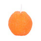 Set of 3 Orange Shaped Candles