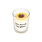 You Are My Sunshine Candle with 3D Sunflower