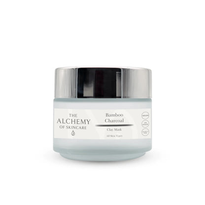 Bamboo Activated Charcoal Face Mask #skincare#
