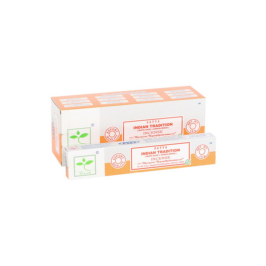 Set of 6 Earth Satya Indian Tradition Incense (12/50)