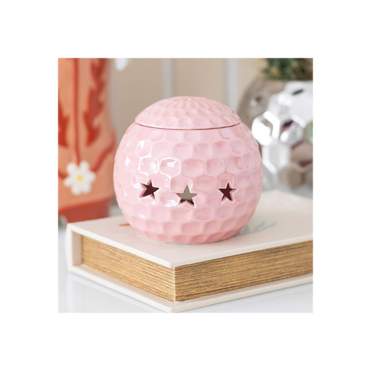 Pink Disco Ball Oil Burner