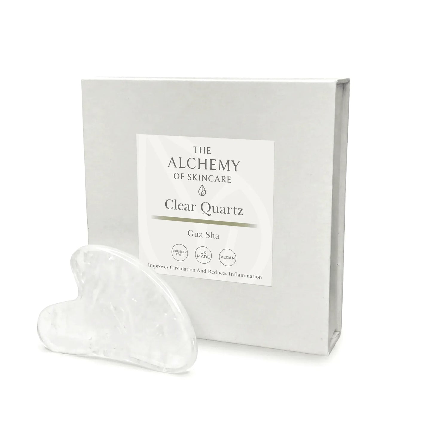 Clear Quartz Gua Sha #skincare#