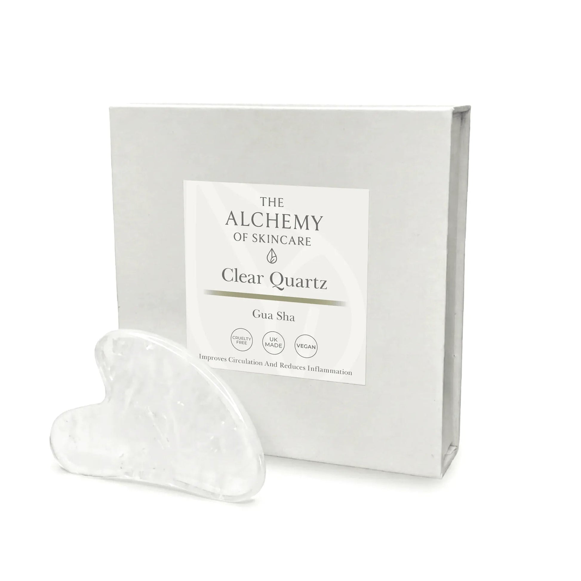Clear Quartz Gua Sha #skincare#