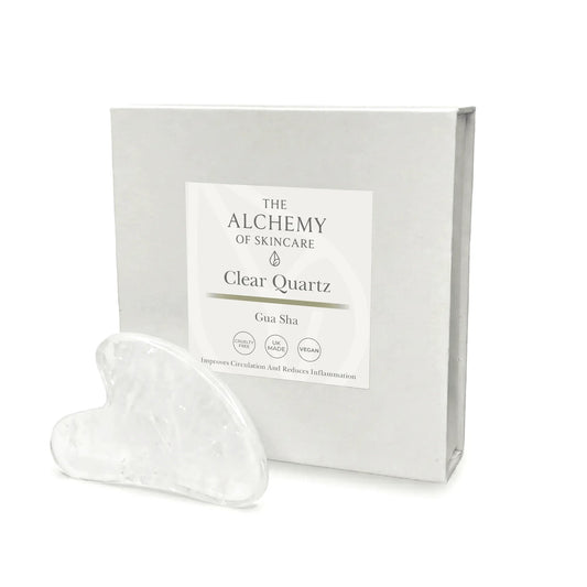 Clear Quartz Gua Sha #skincare#