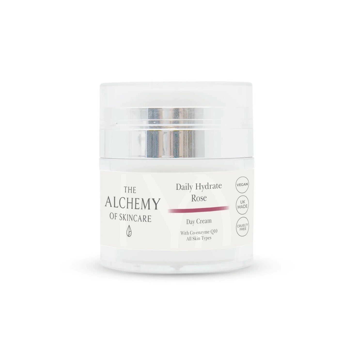 Daily Hydrate Organic Day Cream with Rose & Co - Enzyme Q10 #skincare#