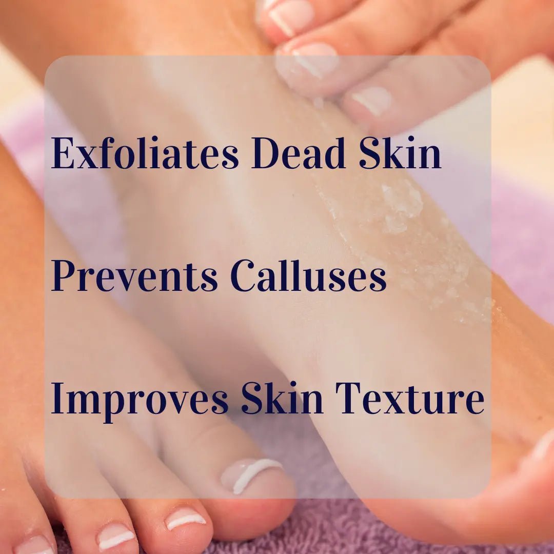 Exotic Berry & Melon Foot Scrub #skincare#