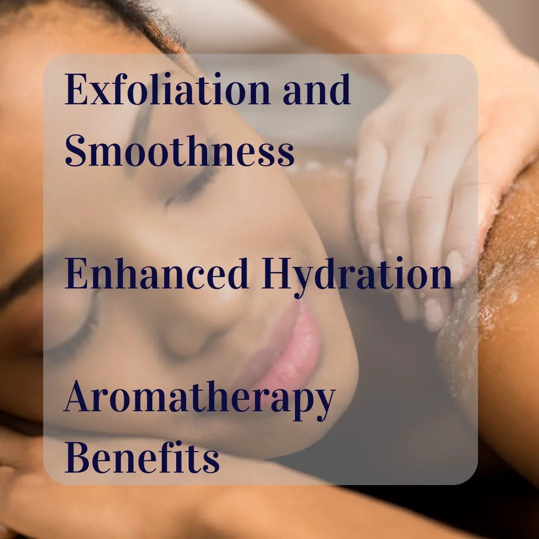 Grapefruit, Lavender & Frankincense Himalayan & Sea Salt Body Scrub #skincare#