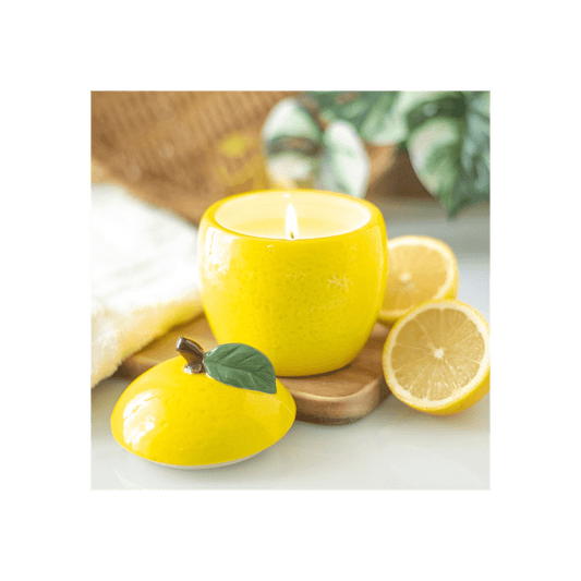 Lemon Shaped Candle Jar skincare