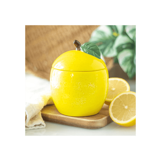 Lemon Shaped Candle Jar skincare
