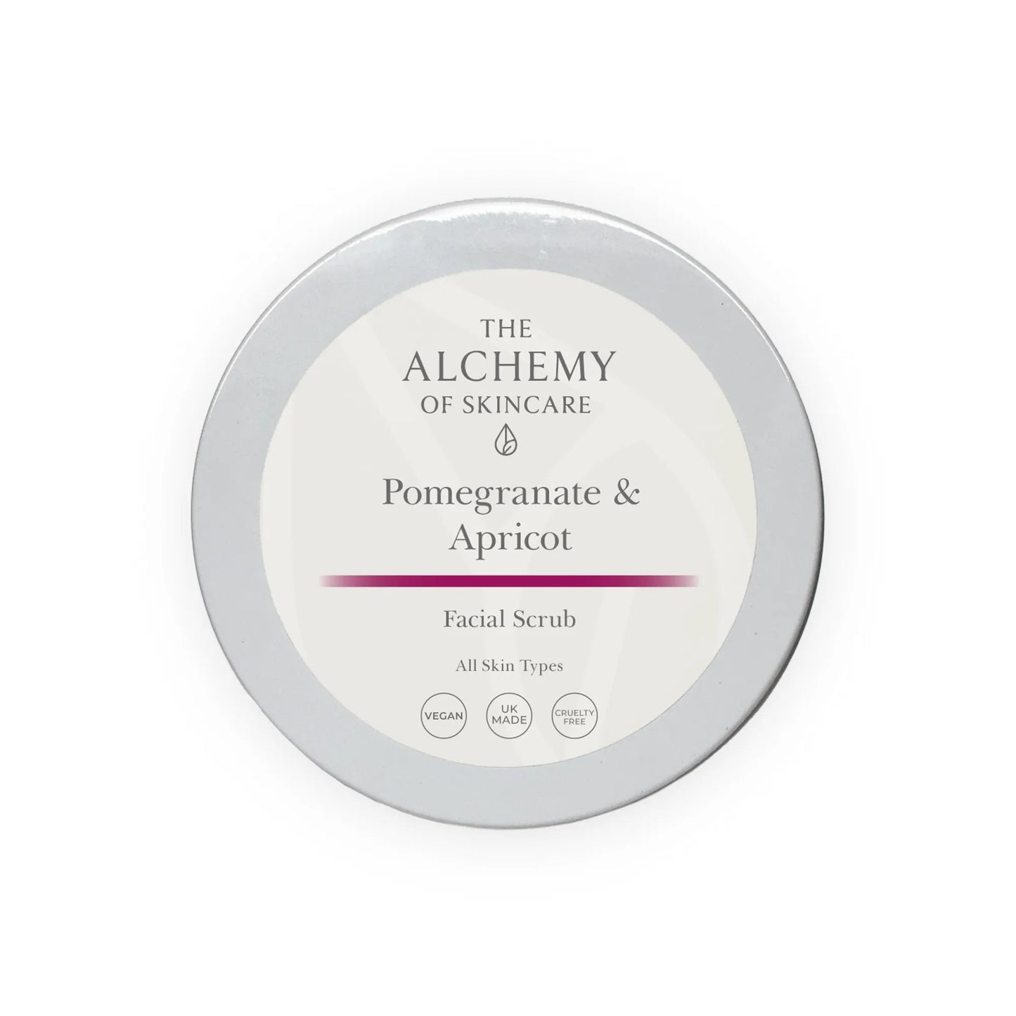 Pomegranate & Apricot Facial Scrub Skin Polish #skincare#