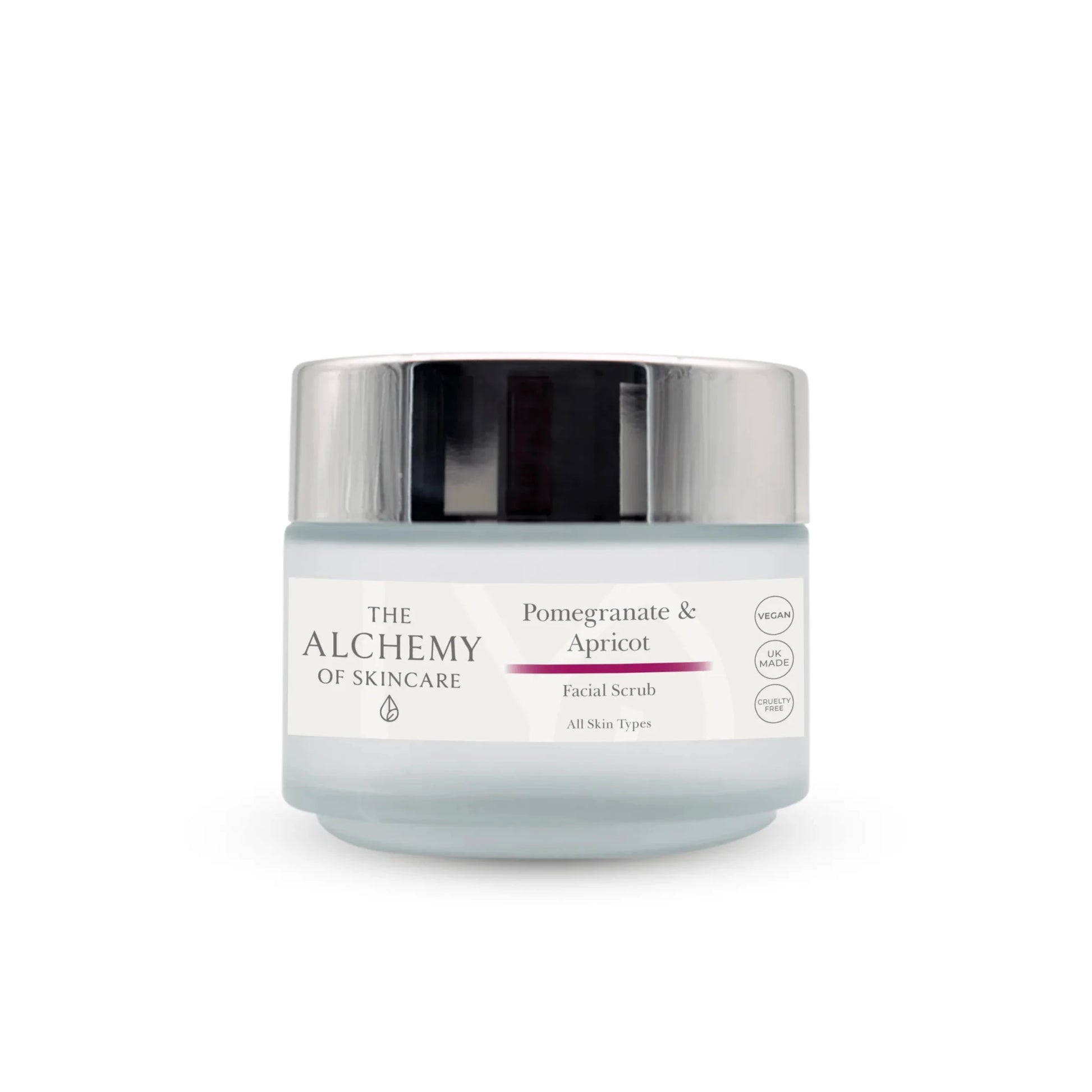 Pomegranate & Apricot Facial Scrub Skin Polish #skincare#