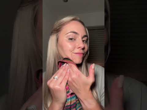 facial cleansing balm video in use