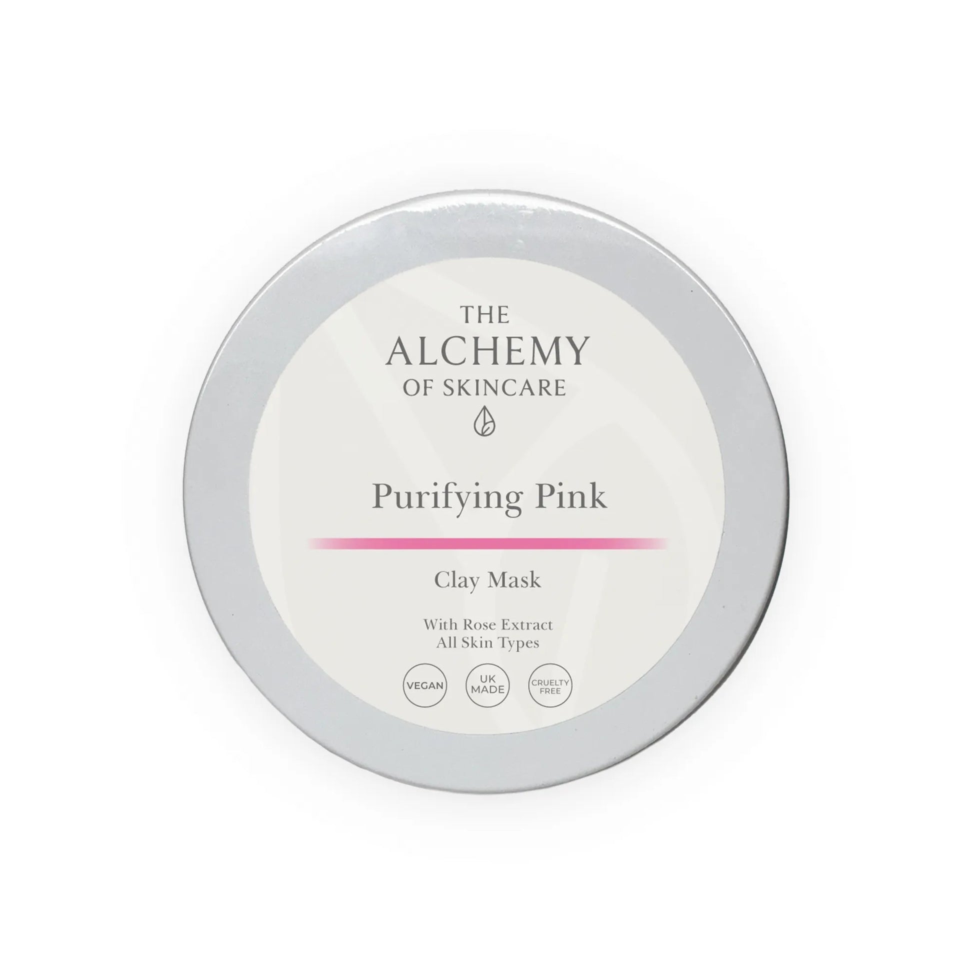 Purifying Pink Face Mask with Rose Extract #skincare#