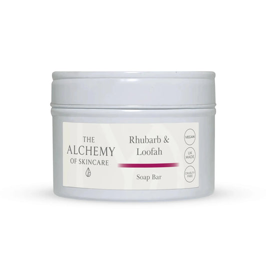 Rhubarb & Hempseed Loofah Soap Bar #skincare#