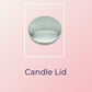Chrome Candle Lid - Upgrade your candle for that luxury look #skincare#